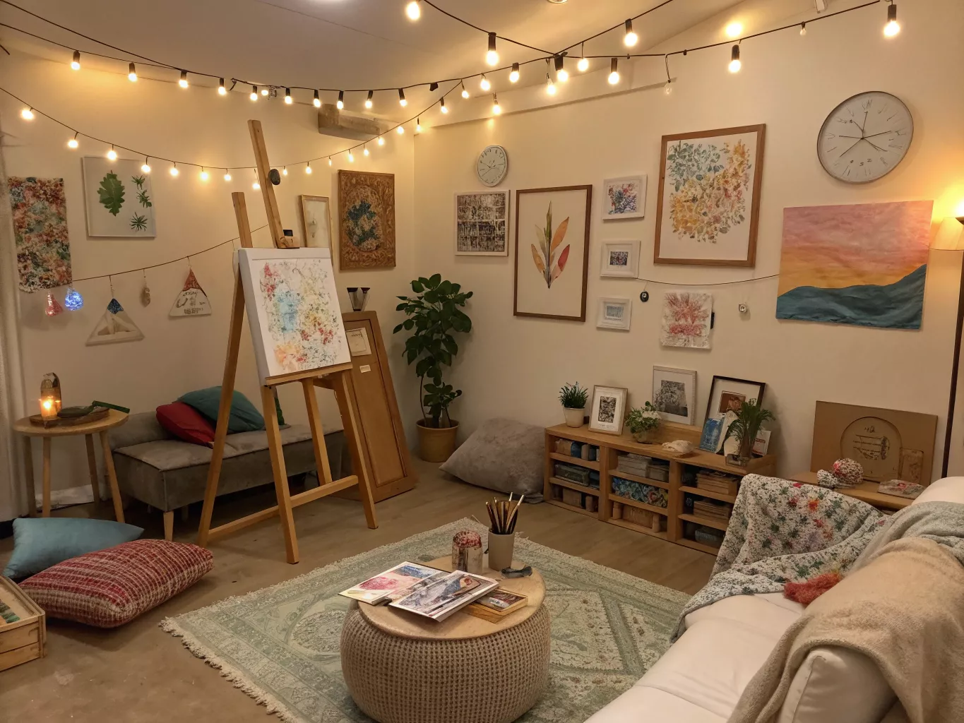 Intieme workshopruimte